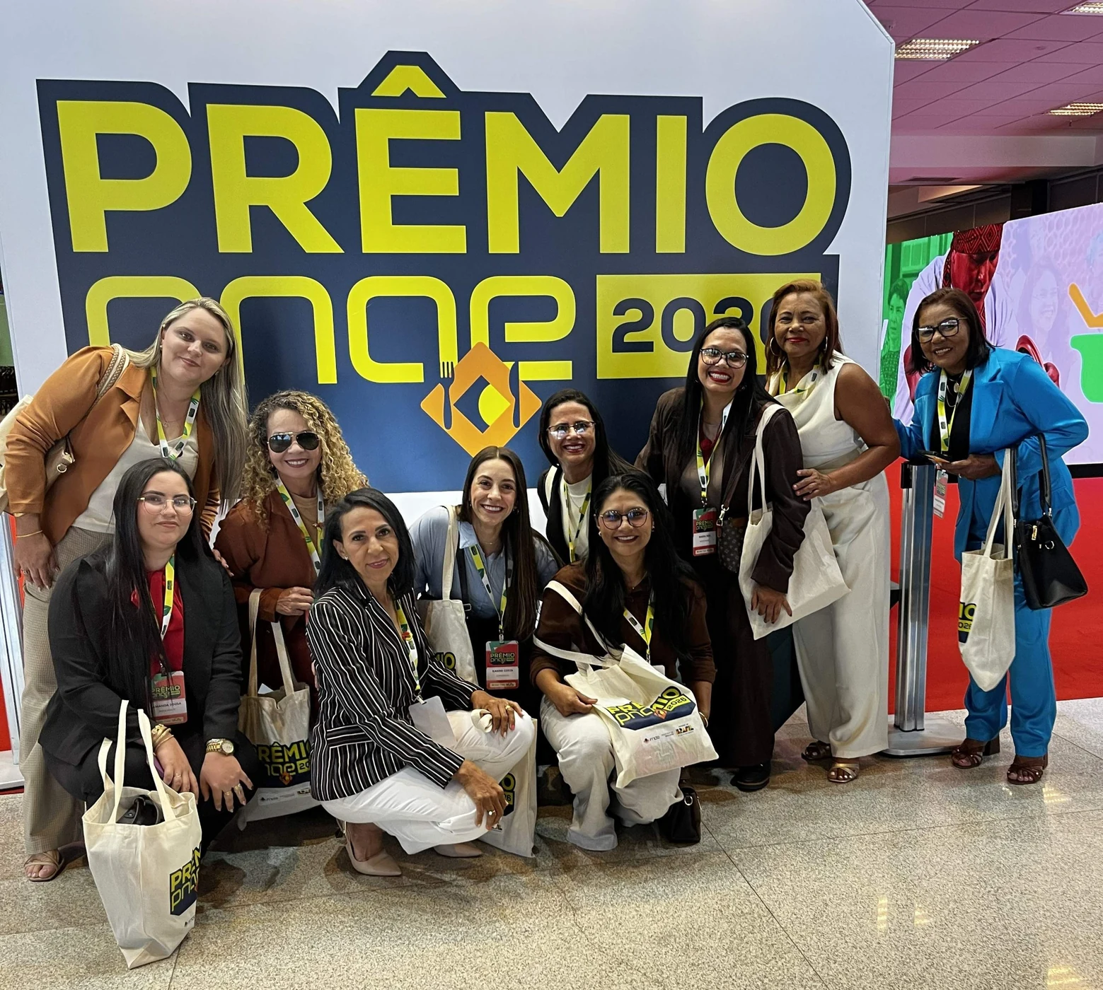 Representantes de Canaã dos Carajás no Prêmio PNAE 2026